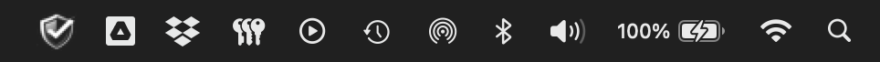 MarkSign icon in the Mac menu bar